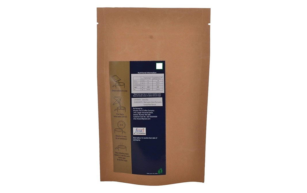 Chai Infusion Fresh Mint Green Tea   Pack  50 grams
